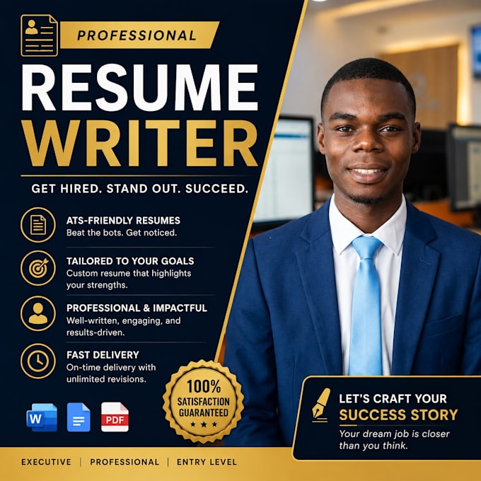 write a pro resume to help you stand out using my expertise