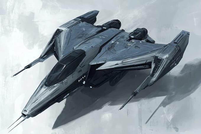 do sci fi spaceship design