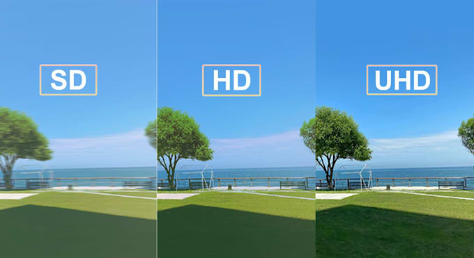 edit your pics from sd to HD 4k quality