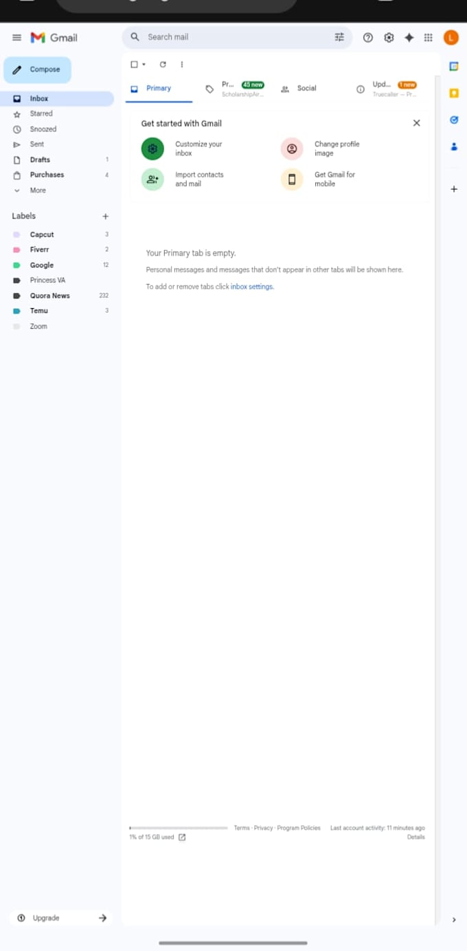 manage your emails, calendar and admin tasks