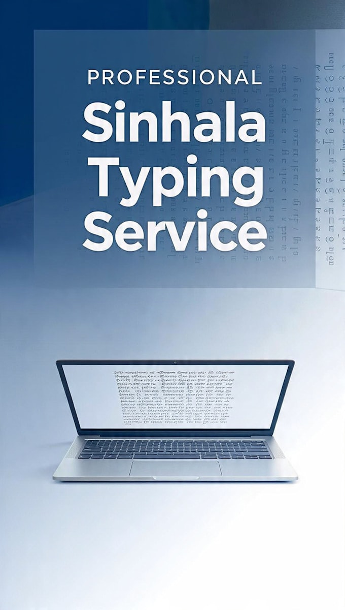 do fast and accurate sinhala typing , data entry, and translation