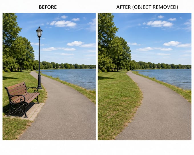 remove objects from photo by photoshop editing professionally