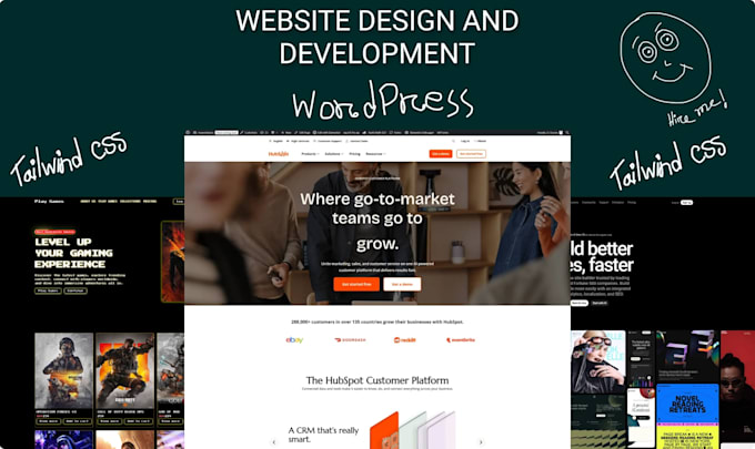 design, redesign wordpress website with elementor