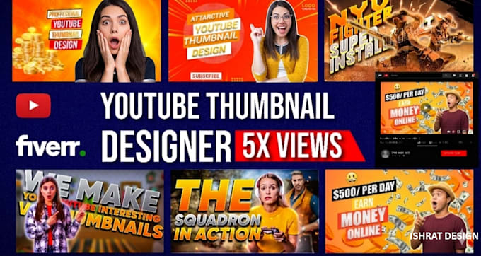 design viral youtube thumbnails that increase CTR