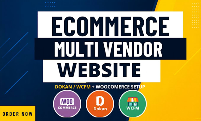 develop multi vendor ecommerce marketplace website multivendor woocommerce store