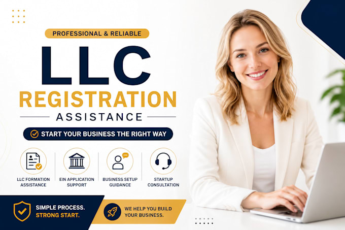 assist you with USA llc registration and ein application
