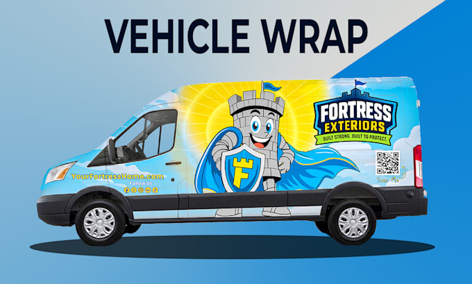 do professional vehicle wrap design, van wrap design