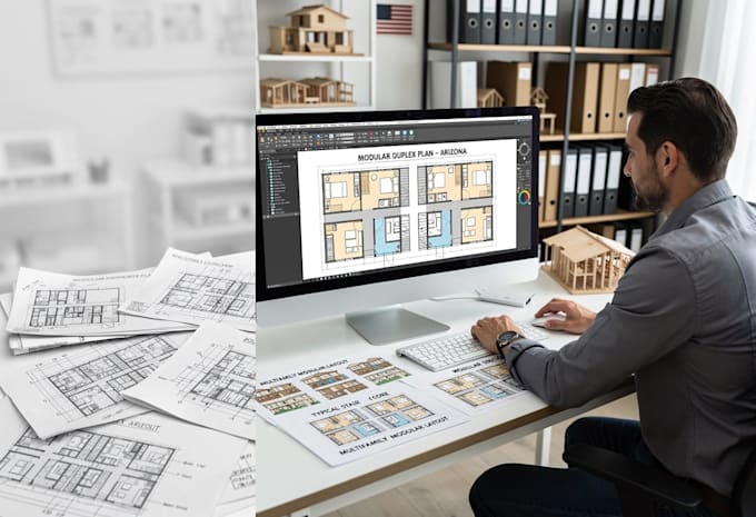 prepare arizona modular duplex and multifamily floor plans