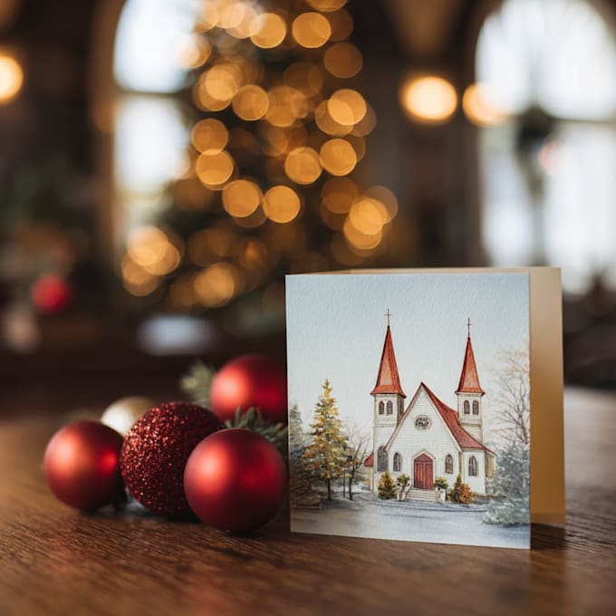 design custom invitation card, christmas card