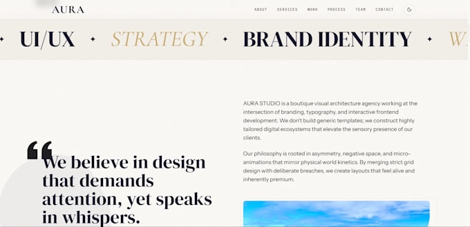 build a custom portfolio or business landing page