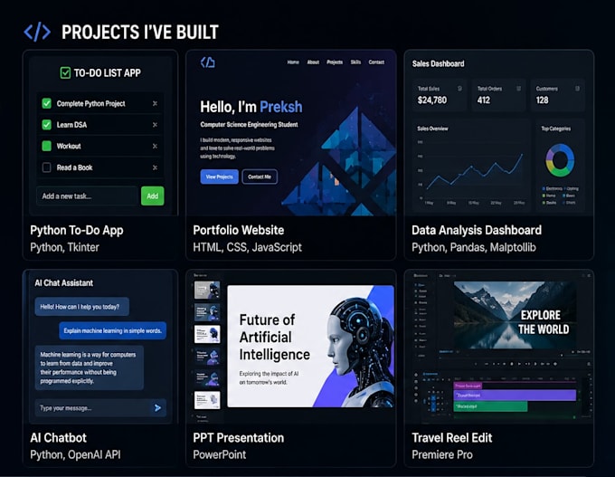 create python mini projects and automation scripts