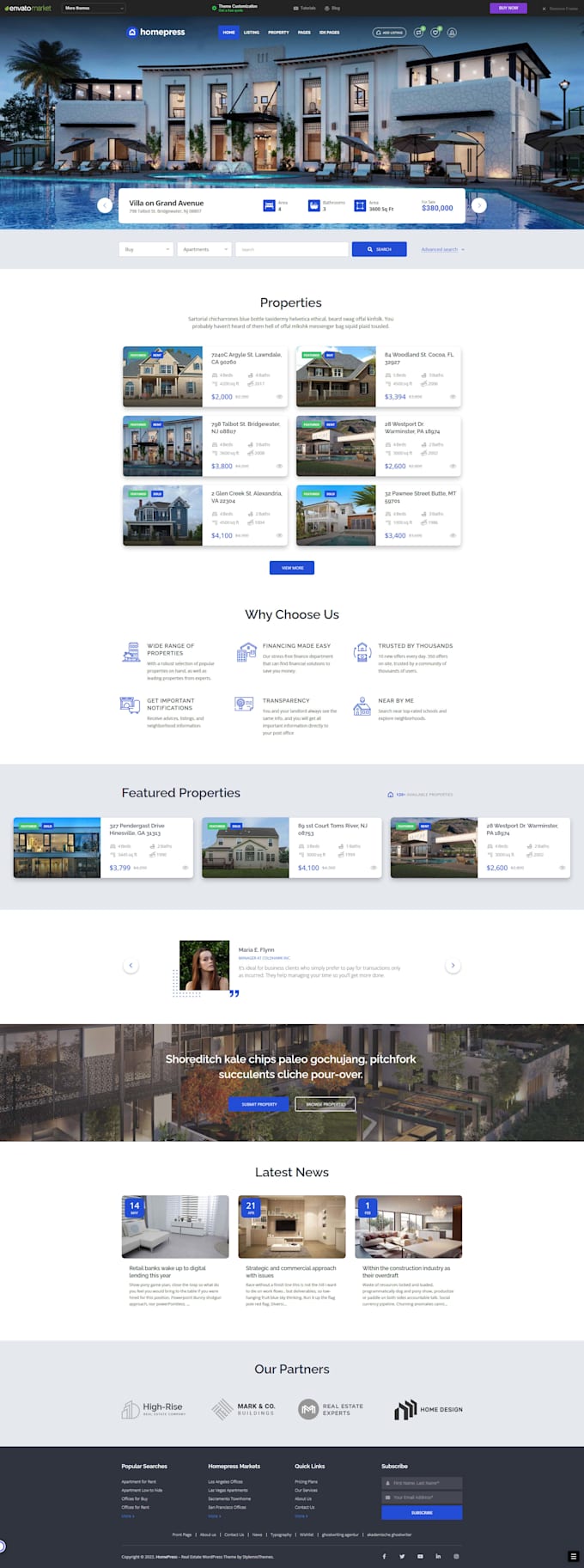 build a real estate wordpress website with idx mls integration