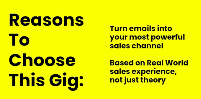 write email sequences and campaigns as your dedicated email copywriter