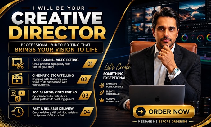 be your creative director for your visual content, design, and brand identity