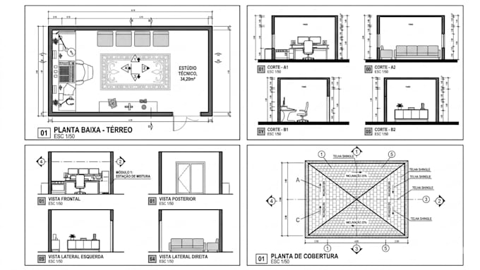 arquiteto projetista de ambientes pequenos