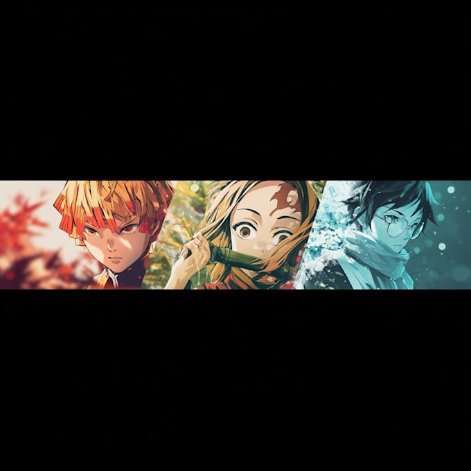 design an eye catching anime banner