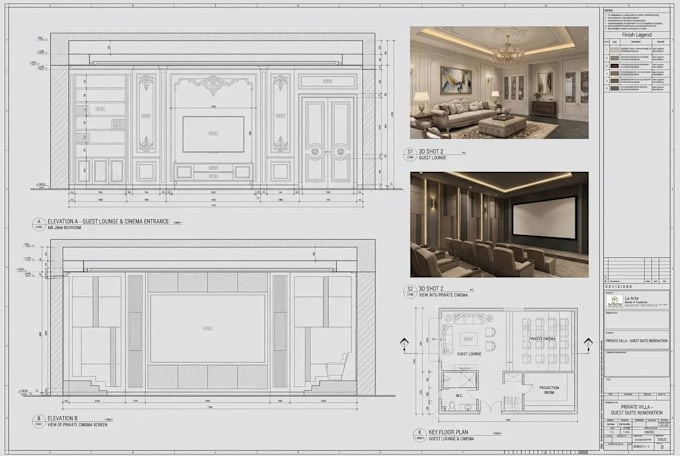 create shop drawing sketchup, kitchen cabinet, sections and elevations