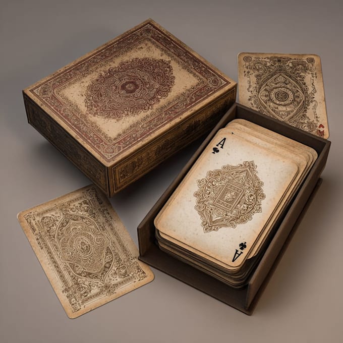 design professional board game or card game and box