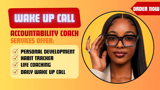 be your personal wake up call alarm and reminder