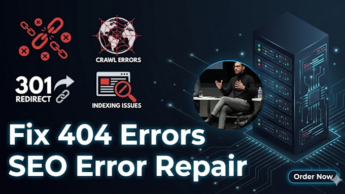 fix 404 errors, broken links and google indexing issues