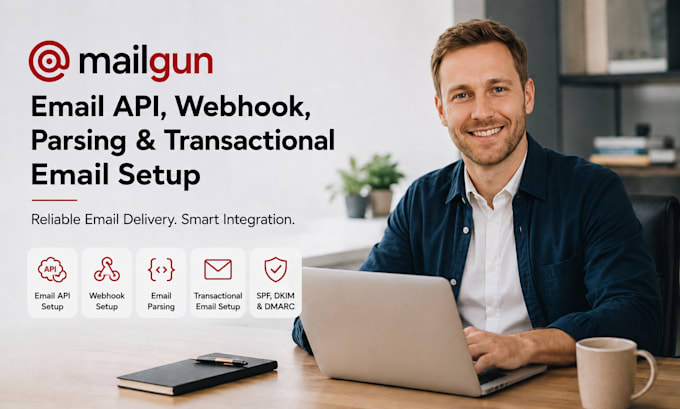 setup mailgun email api webhook parasing transactional email setup