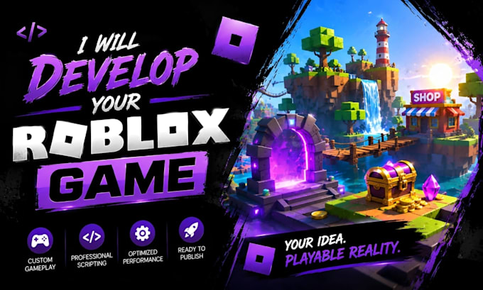 develop you a roblox game