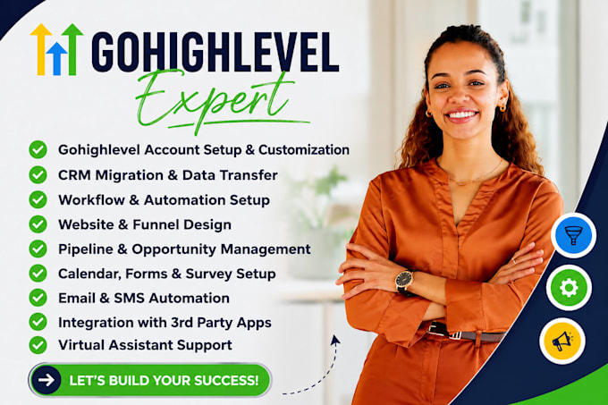 ghl virtual assistant, ghl migration, gohighlevel websites, ghl workflow expert