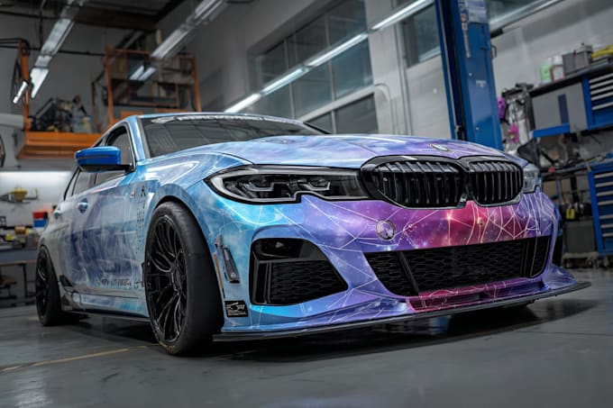 professional vehicle wrap design