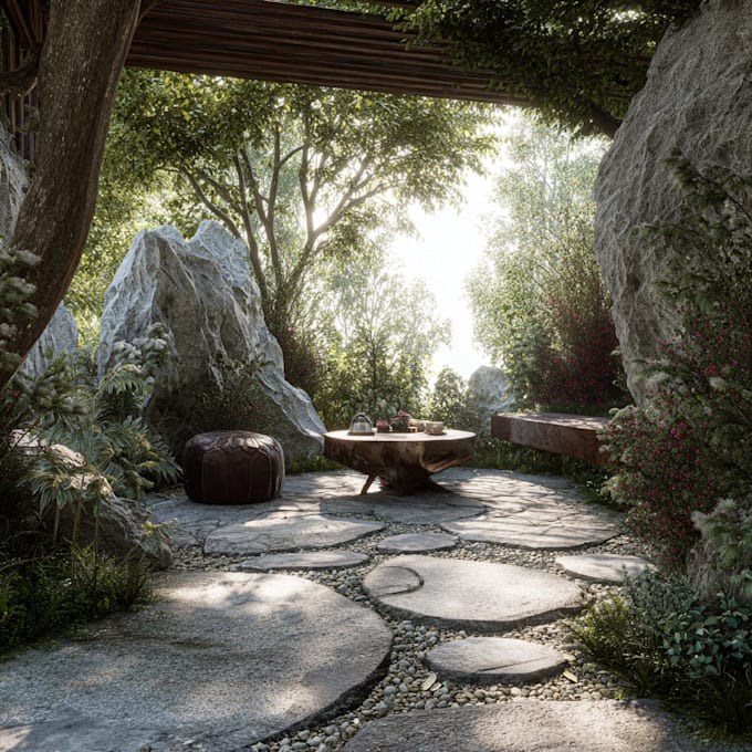 design your garden or outdoor space with creativity and