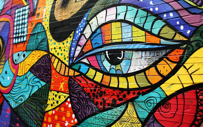 design graffiti designs, murals and wall arts
