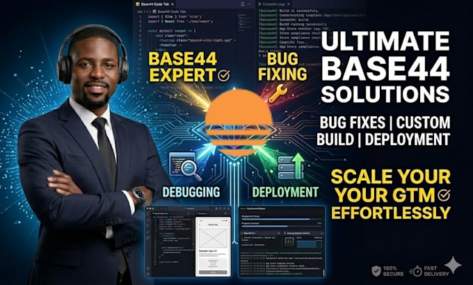 be your base44 expert for custom app development deployment and bug fixing