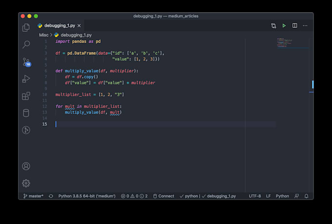 fix, debug, and optimize your python script or code