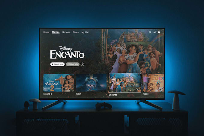 develop iptv ott app for fire TV android TV samsung tizen and roku tv
