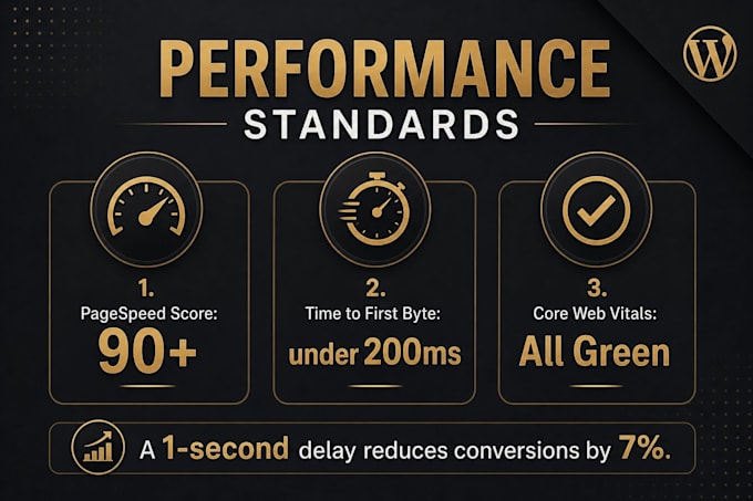 build a custom wordpress or woocommerce website that loads fast and converts