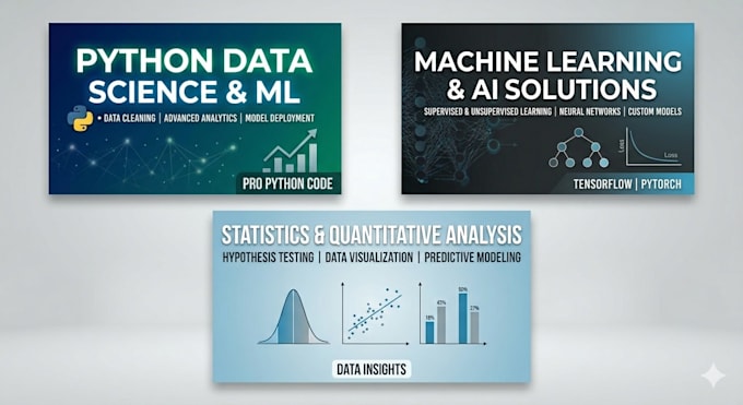 do data science, machine learning, and statistics in python