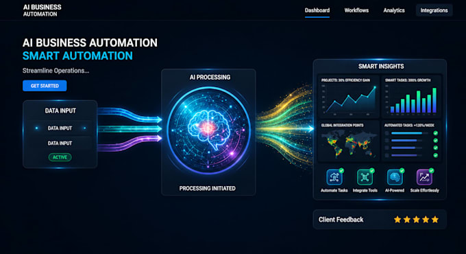 set up an automated ai lead generation and CRM workflows