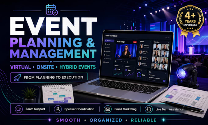 setup your zoom webinar or virtual event till live support
