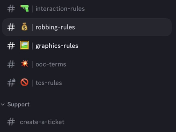make your discord channel however you desire
