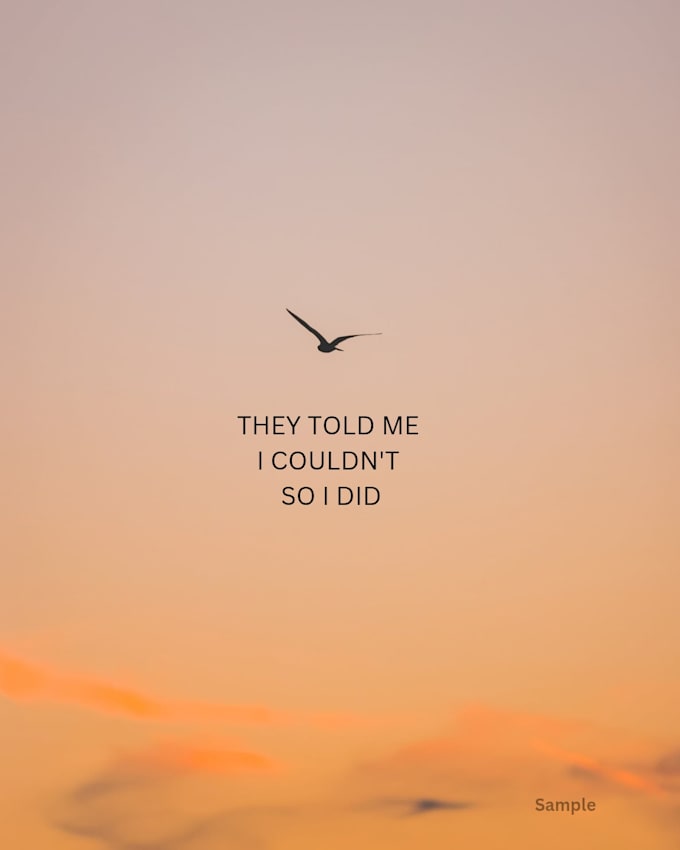 create luxury aesthetic quote designs