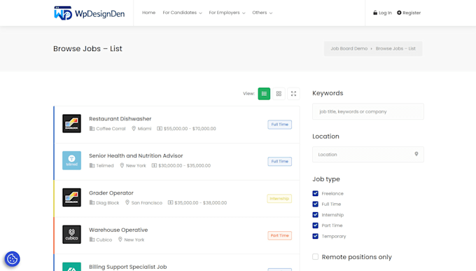 build a wordpress job board or job portal