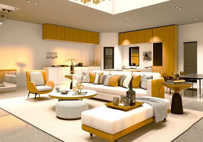 do virtual staging and full interior exterior home makeover