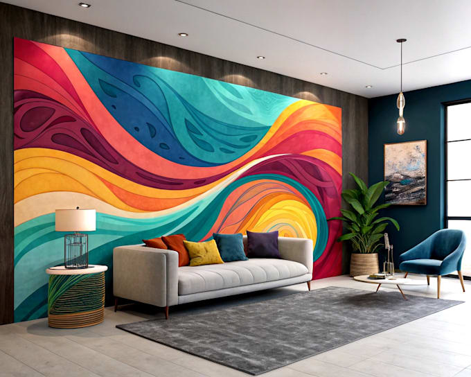 create stunning custom abstract art for your space