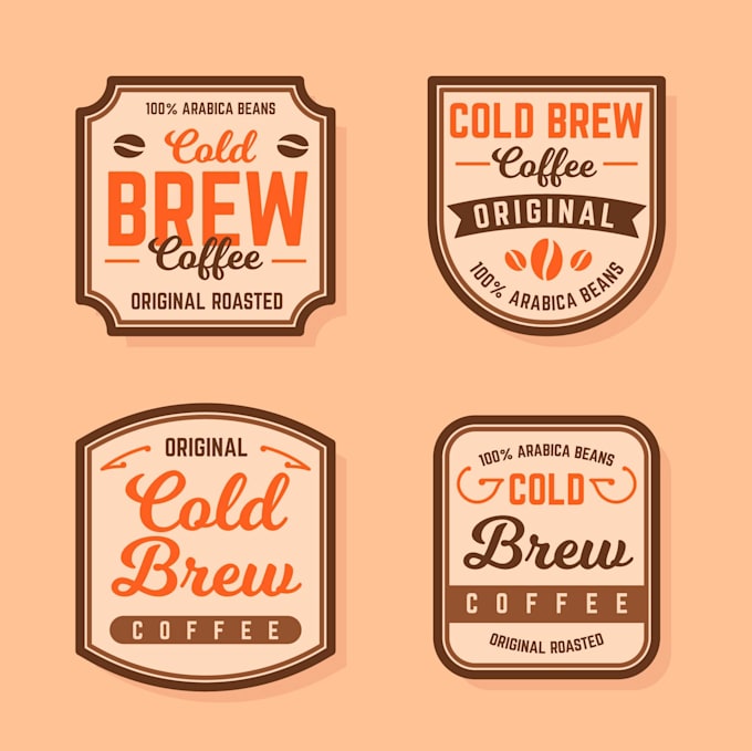 design vintage coffee shop logo