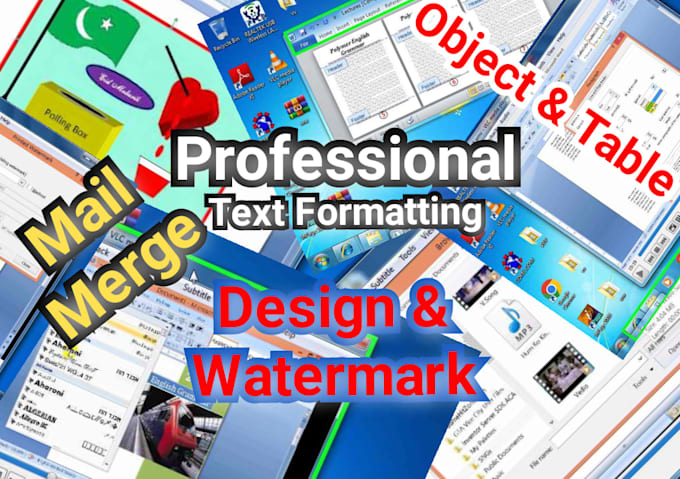 be google docs and word expert for formatting and PDF convergence