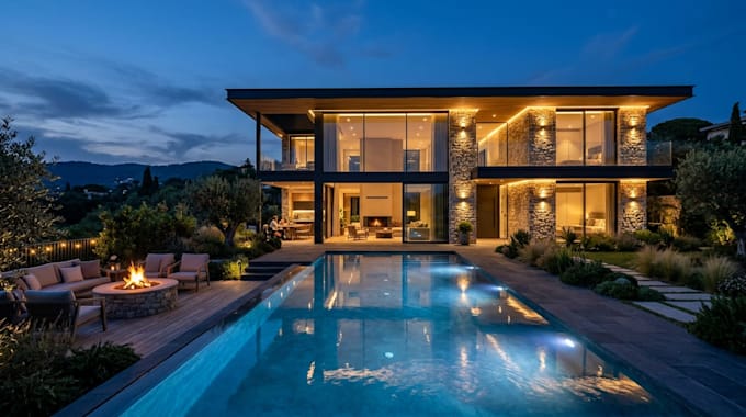 do realistic ai architectural visualization and exterior rendering
