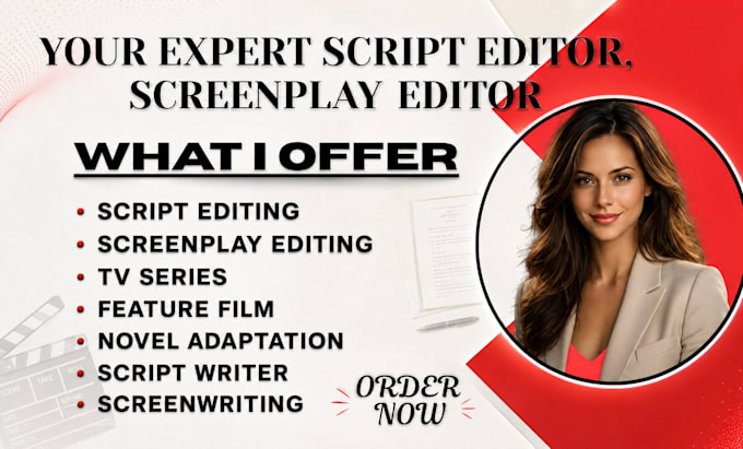 do script editing, screenplay editing, tv series, screenwriting short scripts