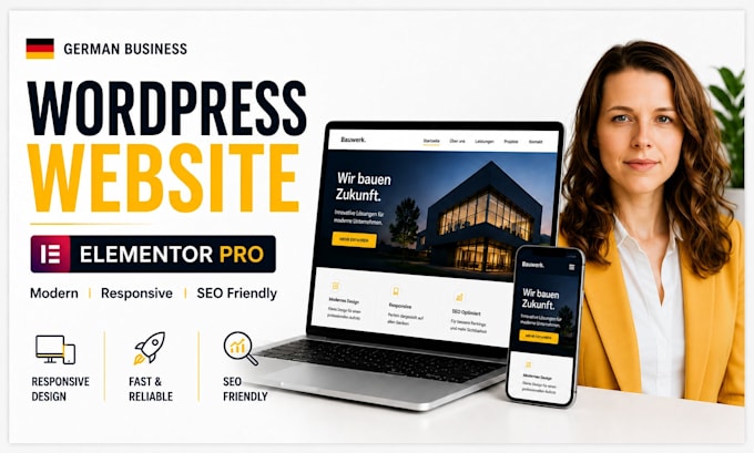 design and develop a custom wordpress website for your business