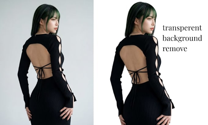 do professional background removal and transparent cutouts