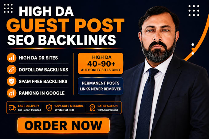 do high da SEO guest posting service on da and traffic sites