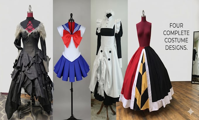 sew custom cosplay costume